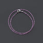 High Quality Natural Purple Sapphire Faceted Bead Bracelet | Genuine Sapphire Gemstone Minimalist Jewelry