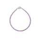 Natural Purple Sapphire Faceted Beaded Necklace – Dainty Handmade Sapphire Gemstone Jewelry | Elegant Feminine Statement Piece