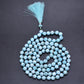 Larimar Gemstone Japa Mala - Embrace Serenity & Emotional Healing