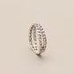 Elegant Celtic Knot Shape Ring – 925 Sterling Silver Braided Design Jewelry for Men & Women