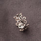 Vintage Daisy Flower Ring – Adjustable Floral Design for Elegant Everyday Style