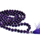 Amethyst 108 Beads Japa Mala - Serenity & Intuition Meditation Beads