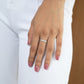 Simple Band Silver Ring ( 5 3/4 US Ring Size )