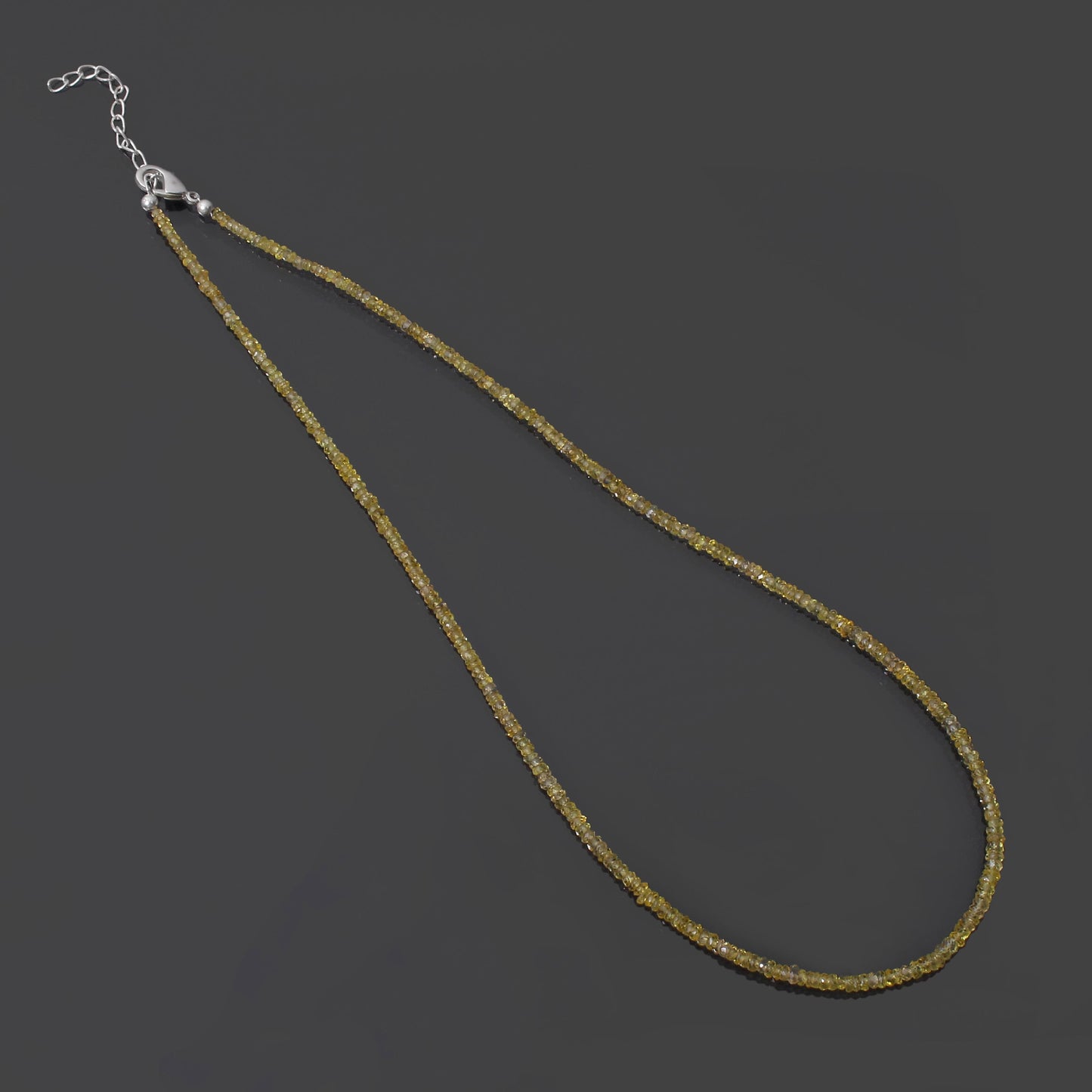 handmade pukhraj gemstone necklace for prosperity and success