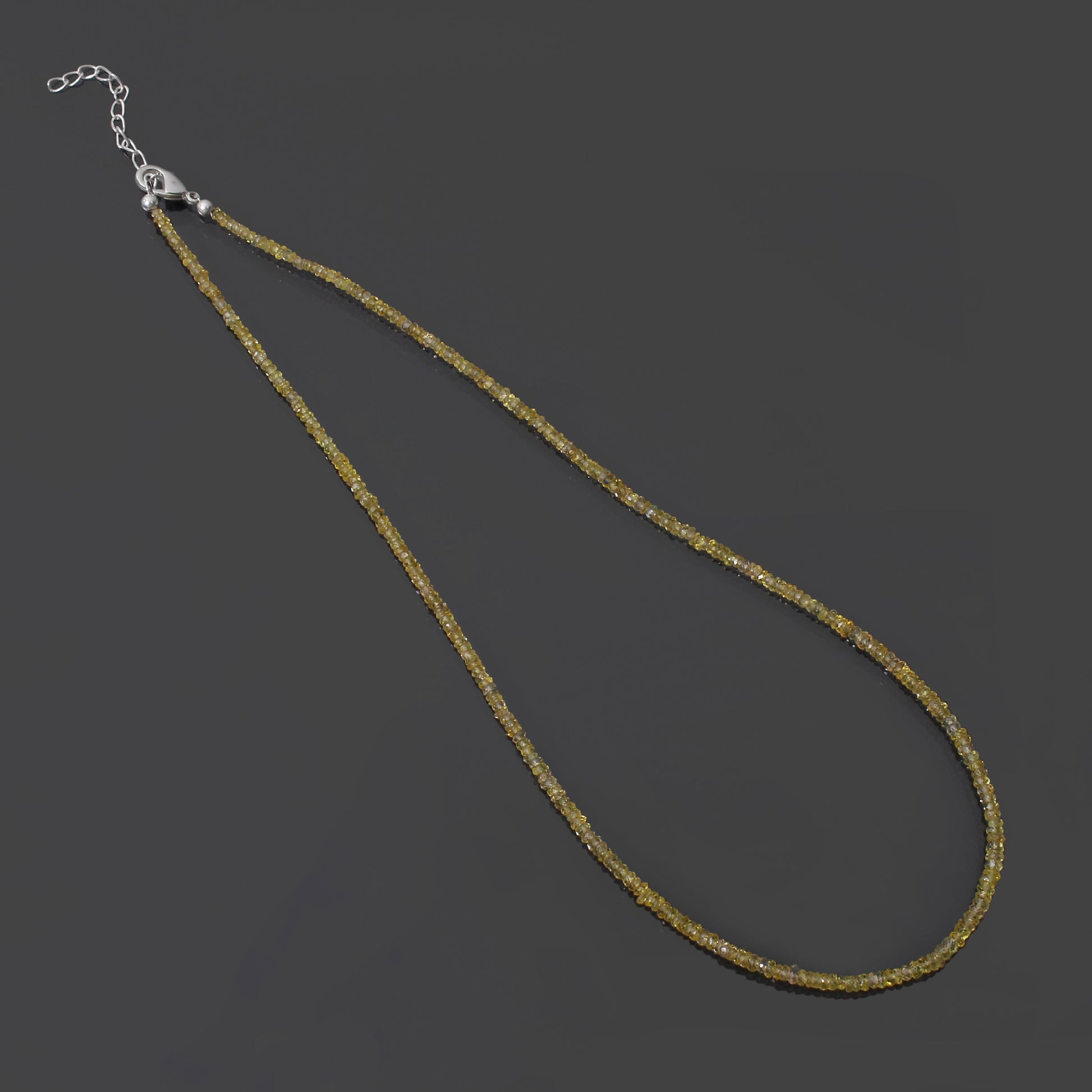 handmade pukhraj gemstone necklace for prosperity and success