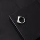 Men’s Solid Sterling Silver Ring with Black Onyx – Classic Statement Jewelry