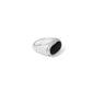 Men’s Solid Sterling Silver Ring with Black Onyx – Classic Statement Jewelry