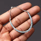 Blue Zircon Twist Layer Silver Bracelet ( Bolo Chain ) GemsRush