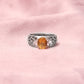 Celtic Citrine Silver Ring ( 6 1/2 US Ring Size ) GemsRush