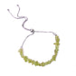 Green Peridot Sterling Silver Bolo Chain Bracelet | Mesmerizing Jewelry For Her GemsRush