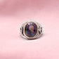 Mystic Topaz Gemstone Silver Ring ( 6 US Ring Size ) GemsRush