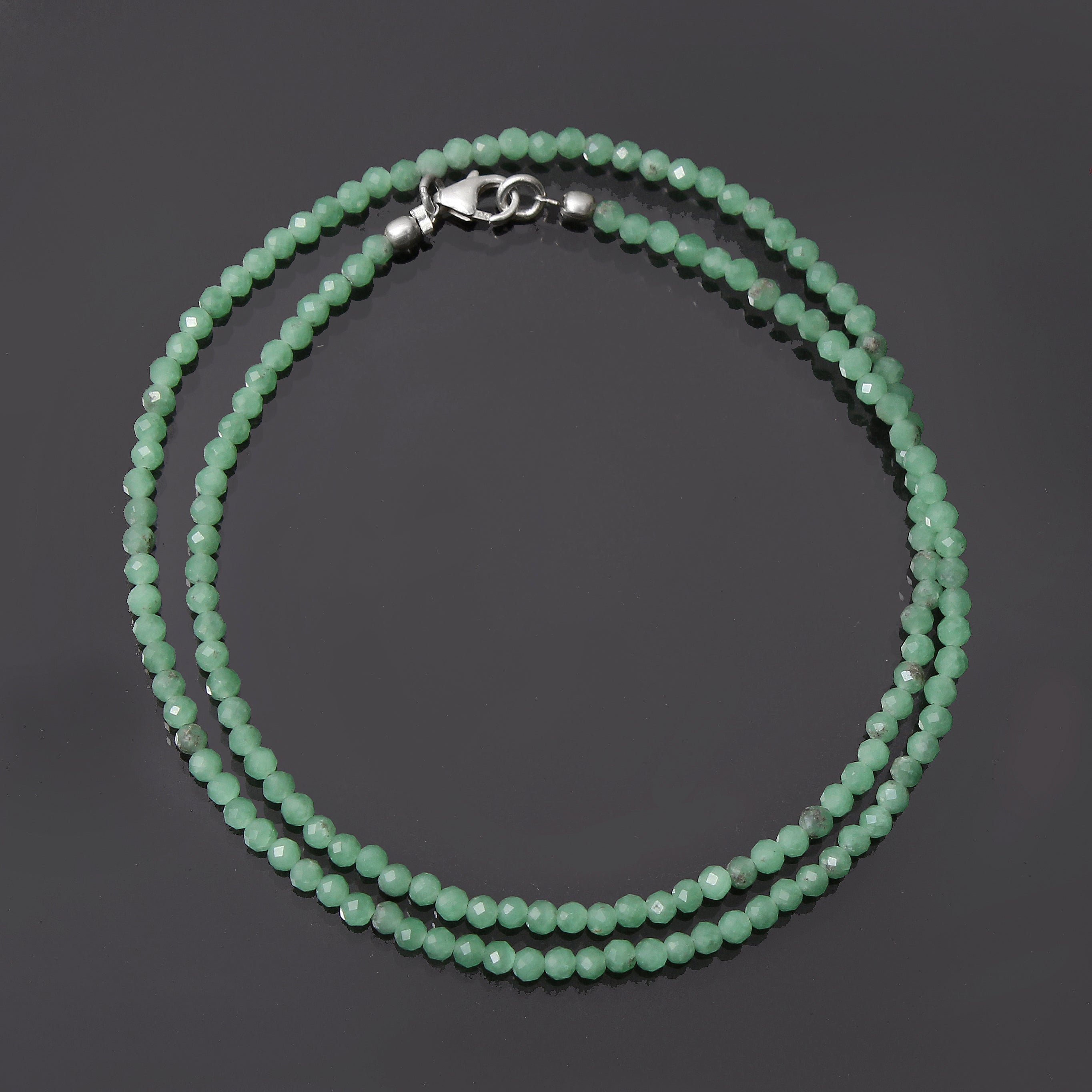 Green Jade Bead Bracelet – The Lilith store