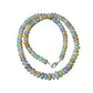 Natural Ethiopian Opal Beaded Necklace, Smooth Rondelle Beaded Necklace , Gift For Women . GemsRush