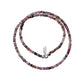 Natural Multi Sapphire Beaded Necklace,  Sapphire Faceted Rondelle Bead Necklace, September Birthstone Sparkling Jewelry. GemsRush