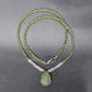 Natural Peridot And Ethiopian Opal Beads Necklace GemsRush