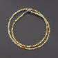 Natural Yellow Opal Beaded Necklace, Micro Faceted Round Yellow Honey Opal Beads Necklace, Opal Jewelry, Gift Her GemsRush