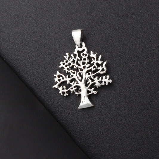 Silver Tree of Life Pendant 925 Sterling Silver Pendant Jewelry