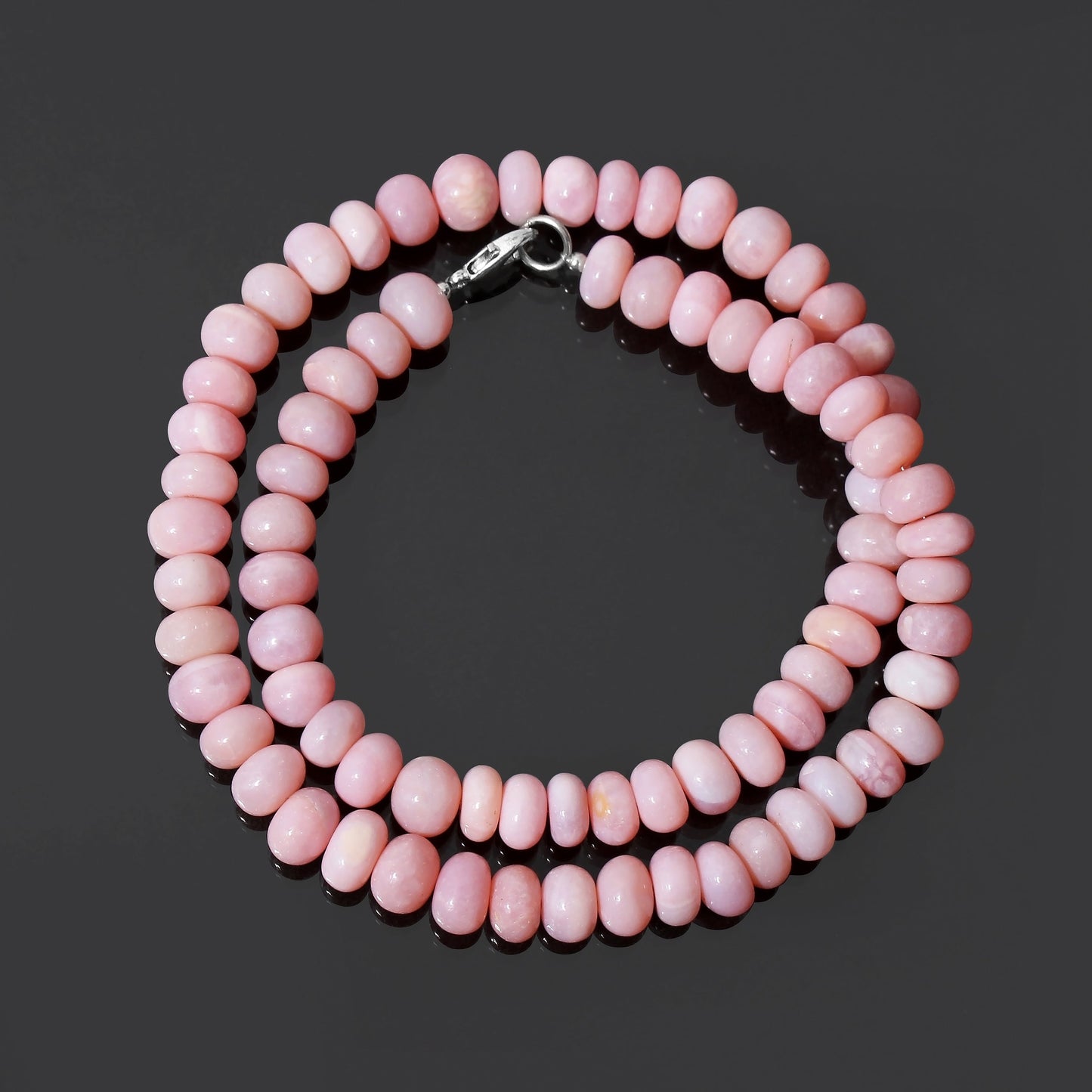 Peruvian Pink Opal Choker, Candy Opal Necklace, Holiday Gift For Your Loved Ones GemsRush