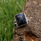 Pietersite Silver Ring ( 8 US Ring Size ) GemsRush
