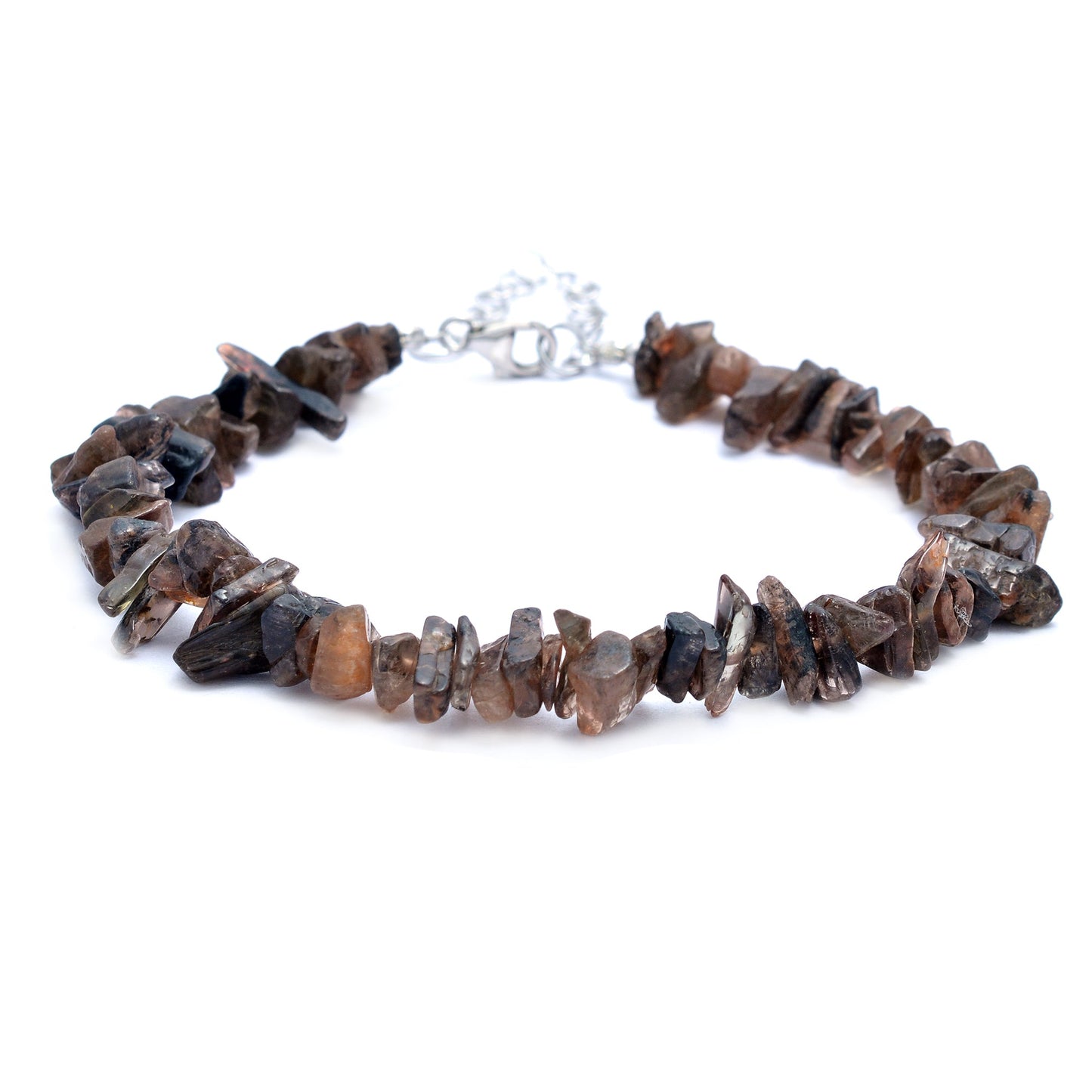 Rare Andalusite Gemstone Fancy Beads Bracelet GemsRush