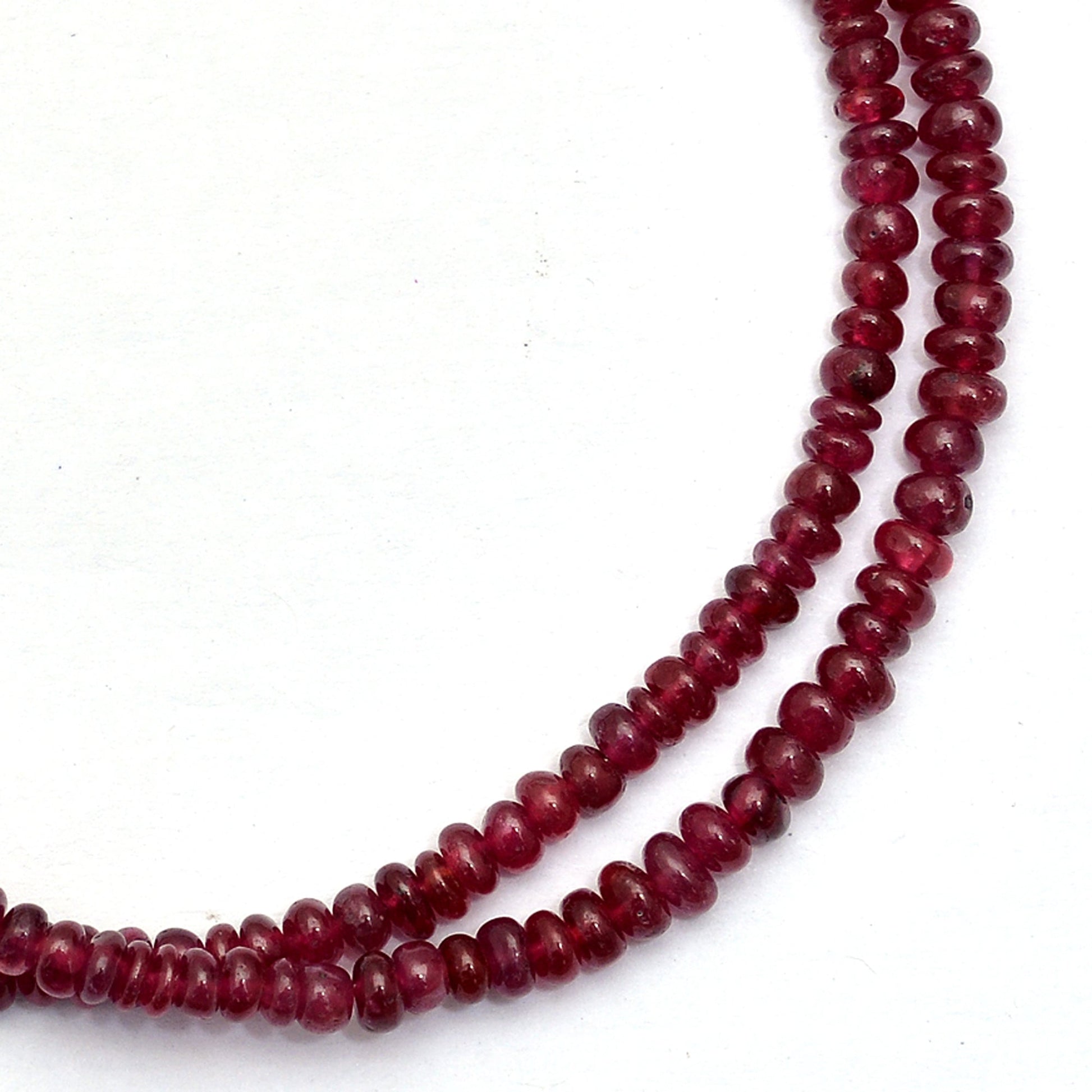 Ruby Beaded Necklace, July Birthstone Necklace, Anniversary Gift For Her GemsRush