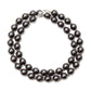 Smooth Hematite Beads Silver Necklace GemsRush