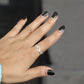 Unique Silver Band Ring GemsRush